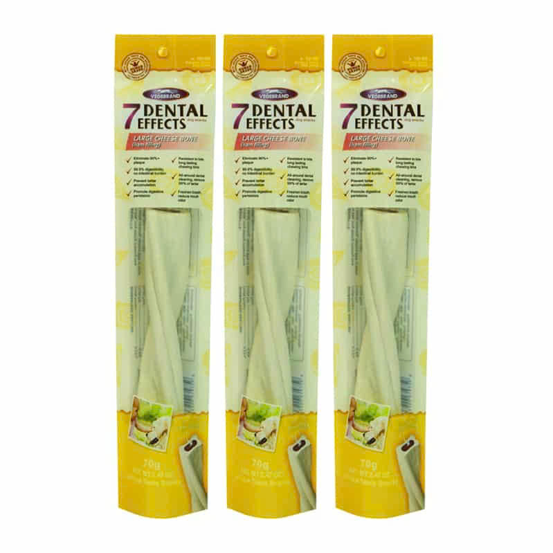 Xương cho chó gặm vị phô mai cỡ lớn VEGEBRAND 7