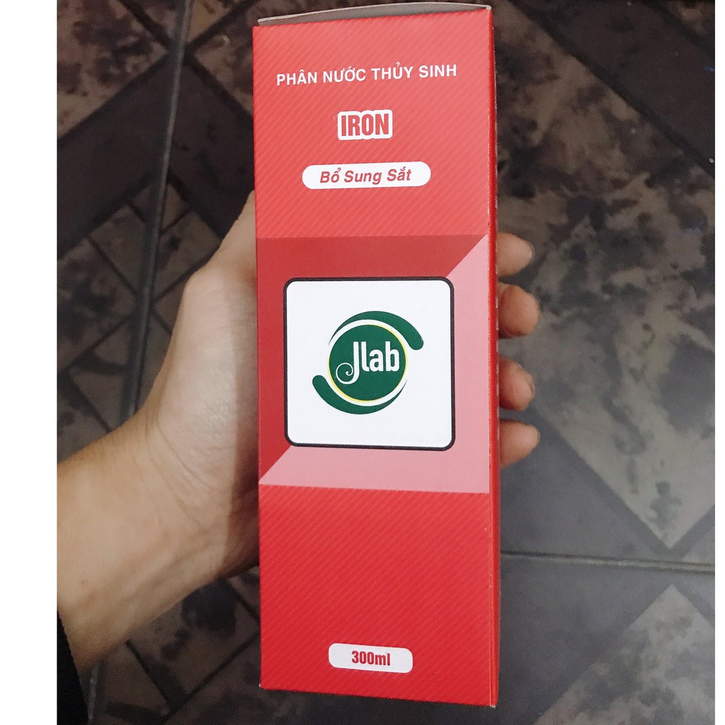 Jlab Iron Bổ Xung Sắt Cho Cây Đỏ