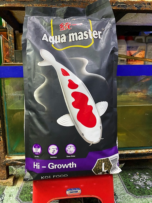 Thức ăn tăng trọng lượng cá Koi Aqua Master