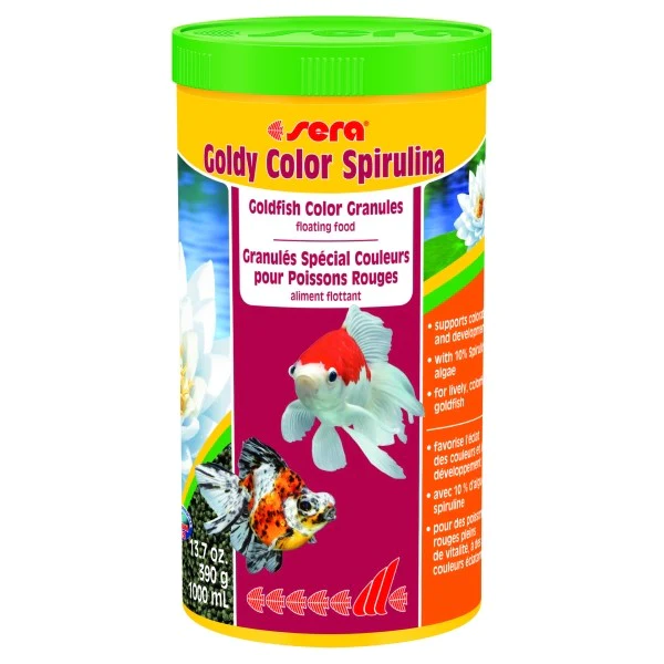 Thức ăn Sera Goldy Color Spirulina